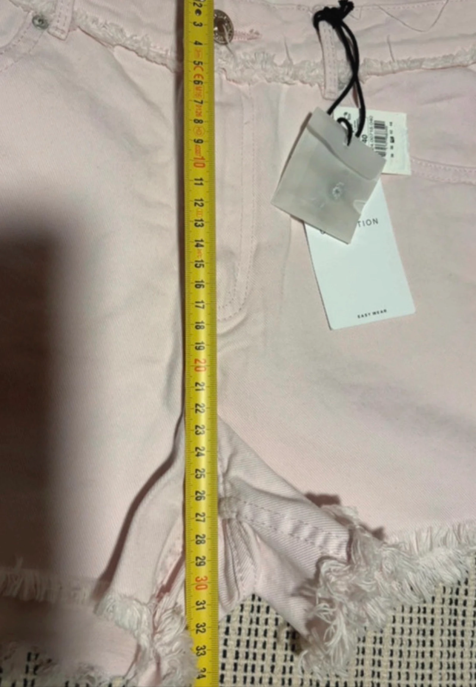 Short denim rosa palo Easy Wear nuevo con etiqueta talla 40 – photo 9